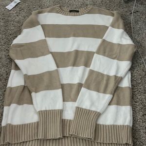 Brandy Melville oversized striped sweater